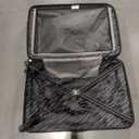 American Tourister Stratum 2.0 Expandable Hardside Luggage with Spinner Wheels, 28" SPINNER, Jet Black (28-Inch Checked-Large)