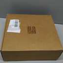 Women Knee High Boots Faux Leather Platform Chunky Square Toe Heeled Side Zipper Fall Wide Calf Long Tall Boots for Women (9, Red)