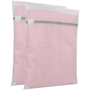 12 x 16 Inches Durable Honeycomb Mesh Laundry Bags,2Pcs/3Pcs lingerie bags for Laundry (Set of 2(12Inch×16Inch))
