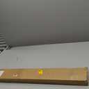 LazBlinds No Tools No Drill 1" Vinyl Mini Blinds, Cordless Blinds for Windows, Light Filtering Horizontal Window Blinds & Shades, 33" W x 64" H, Grey