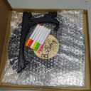 pwvsayjcj Vinyl Record Birthday Decorations, Happy Birthday Party Favor Sign Poster, Large Guest Book 11.6" x 11.6"