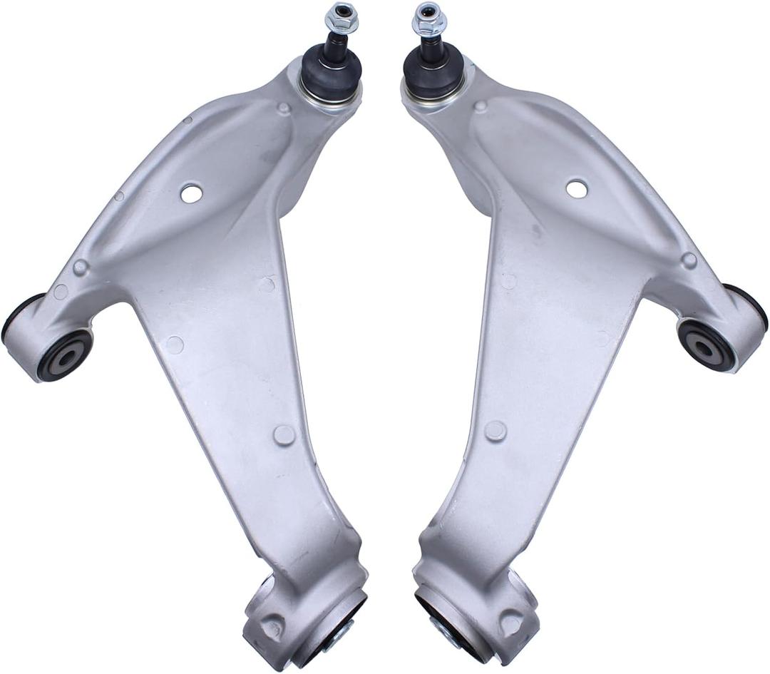 NewYall Front Lower Left and Right Control Arm with Ball Joint for Cadillac CTS RWD 2008-2015