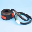 Handlebar Mount Motorbike ON Off Start Kill Switch 7/8" 22mm 4 Wires Aftermarket Replacement Parts Fit for 110cc 125cc Taotao ATVs Quad Wheelers Motorcycles Pit Bike.