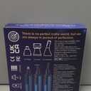 AREYZIN Nose Hair Trimmer for Men,2025 Professional 3 in 1 Painless Rechargeable Ear and Nose Trimmer,IPX7 Waterproof Eyebrow Facial Hair Trimmer Body Grooming Kit Dual Edge Blades (Blue)