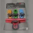 Jacent Softgrip Bag Clips 4ct, 4 CT