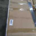 Shintenchi Modern Farmhouse Sideboard Buffet Cabinet with Storage with 3 Doors,42" Barn Doors Buffet Cabinet with Storage, Wood Coffee Bar Cabinets with Adjustable Shelf for Kitchen Living Room,White