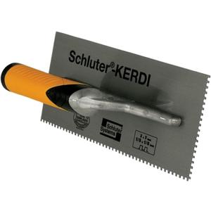 Schluter Kerdi Square-Notch Trowel - Ideal for Installing Kerdi - 1/8-Inch X 1/8-Inch, 1-Pack - TRL-KER Schluter Kerdi Square-Notch Trowel - Ideal for Installing Kerdi - 1/8-Inch X 1/8-Inch, 1-Pack - TRL-KER
