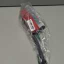 DSV Standard Window Squeegee for Car Windows, 2-in-1 Window Cleaner for Car Windshield, Gas Station, Shower, and Glass | Auto Squeegee with 17.5" Handle, 8" Soft Rubber Blade & Highly Absorbent Sponge