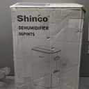 Shinco 86 Pints Dehumidifier for Home and Basements, 5000 Sq.Ft Dehumidifiers with Drain Hose, Auto or Manual Drainage, Auto Defrost, Quietly Remove Moisture, Intelligent Humidity Control, 24HR Timer