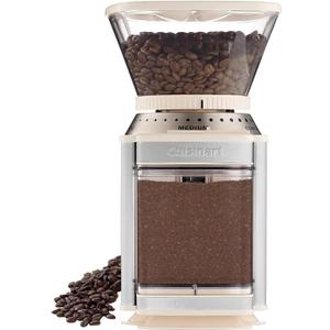 CUISINART Coffee Grinder, Electric Burr One-Touch Automatic Grinder with18-Position Grind Selector, Stainless Steel, DBM-8CRMP1, Cream