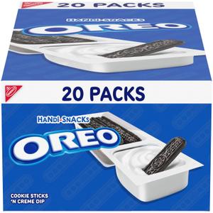 Handi-Snacks OREO Cookie Sticks 'N Creme Dip Snack Packs, 20 Snack Packs, BB Date:  01/28/26