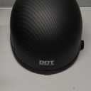 Motorcycle Helmet Half Shell Hawk Style Helmets Compact Lightweight Open Face for Motorcycle Street Bike Cruiser Moped- DOT Approved (Carbon Fiber, Medium)