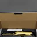 V-Shaped Titanium Hot Comb for Wigs & Natural Black Hair, Dual Voltage 100240V Pressing Comb with 3 Heat Settings (356428F), PTC Fast Heat, Auto-Off, Storage Pouch 1.0