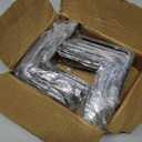 L Brackets for Shelves 1.5 Wide25PCS Heavy Duty Corner BracketL-Shape Corner Brace Angle Iron for Furniture, Steel Angle 90 Degree Bracket for 2x2 Wood Post