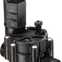 Rain Bird CP075 In-Line Automatic Sprinkler Valve, 3/4" Threaded x Female, Black