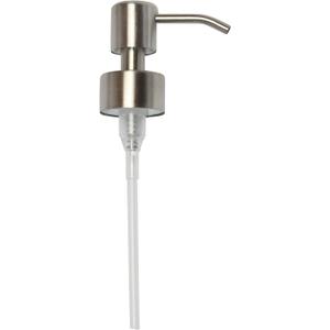 Kapitan Soap Dispenser Pump Head Replacement Spare for Standard 28/400 (26 mm - 28mm / 1.02 in-1.10 in) Neck Size, Stainless Steel Brushed Finish
