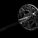 Black Samurai Japanese Sword Katana Swords Hand-Forged