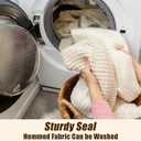 4 Rolls Iron on Hemming Tape for Pants, No Sew Hem Tape & Adhesive Fabric Fusing Tape, 0.6 inch x 70 Yards Double Sided Hemming Tape for Clothes, Dresses, Curtains (White, Black)