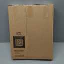 Bemis 500EC Durable Wood Toilet Seat with Easy Clean Hinges, Made in USA, Round, Almond