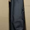 Huidasource Faux Leather Front&Rear Truck Seat Cover Custom Fit for 2015-2024 Ford F150 SuperCrew & 2017-2024 F250 F350 F450 Super Duty Crew Cab XL XLT Lariat King Ranch Platinum, (Full Set/Black&Blue)