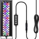 hygger 36W 24/7 Lighting Aquarium LED Light, Sunrise-Daylight-Moonlight Mode and DIY Mode, Adjustable Timer Adjustable Brightness Fish Tank Light with Extendable Bracket 7 Colors for Planted Tank
