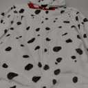DarkCom Dalmatian Onesie Halloween Costume One Piece Unisex Adult Pajamas Women Men Sleepwear Christmas Pajamas (Small)