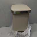 Trash Can with Lid Kitchen Waste Bin – Durable Plastic Trash Can with Lid