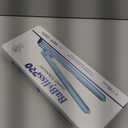 Nano Titanium Flat Iron Hair Straightener, Digital Flat Iron for Pro Salon Results, Styling Tool for All Hair Types (Blue)