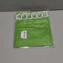 Christmas Shower Curtain and Ring Set, Green Shower Curtain with 12 Plastic Hooks for Bathroom Winter Holiday Xmas Decoration 72" x 72" (Green3)