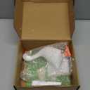 Magnetic Goose Key Holder, 7inch Desk Goose Statue with Wooden Base & Inspirational Sign Kawaii Room Decor Funny Home Office Table Desk Decor Mini Goose for Valentine New Apartment Housewarming Gifts