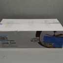 52" Lighted Ceiling Fan, Solid Wood Ceiling Fan, with Remote Control and DC Motor, 5 Blades, Suitable for Living Rooms, Bedrooms, Farmhouses, Hallways, Indoor and Outdoor Ceiling Fans - Black + Walnut