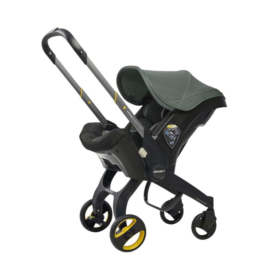 Doona Car Seat & Stroller, Slate Green - All-in-One Travel System, Expiration Date 24/06/2031