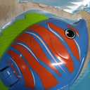 SwimWays Rainbow Reef Fish Toy, Kids Swimming Accessories & Water Toys, Learn to Swim Pool Toys for Kids Ages 5 & Up, Batteries Included, Guppie Goldberg