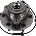 Autoround 515125 [4WD/AWD] Front Wheel Bearing and Hub Assembly fit for 2008-2012 Nissan Titan/Armada, 08-10 Infiniti QX56, 6 Lug W/ABS