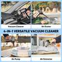 Vacuum Cleaner Original Filters, 2 Pieces of Washable HEPA Filter for Sakerplus 4-in-1 Mini Vacuum Cleaner VAC716