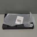 Wireless Keyboard and Mouse Combo, 2.4G Full Size Wave Keys Ergonomic Keyboard with Wrist Rest and 3-Level DPI Adjustable Wireless Ergonomic Mouse for Windows, Mac OS Desktop/Laptop/PC(Black)