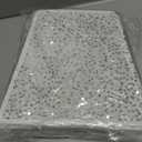 Mr. Pen- Silver Sequin Christmas Tree Skirt and Tree Collar, 24 Inch Base Cover, 24.8 Inch Foldable Sparkling Sequin Trees Skirt Collar, Christmas Skirt Tree