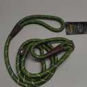 Fida Durable Slip Lead Dog Leash, 6 FT x 3/8" Heavy Duty Dog Loop Leash, Comfortable Strong Rope Slip Leash for Small Dogs and Puppies, No Pull Pet Training Leash with Highly Reflective(3/8", Green)