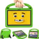 Kids Tablet Case for 8in TabletsNot Fit for iPad Onn 8 inch Tablets, Patamiyari Lightweight Shockproof Kids Case with Handle Stand -Green