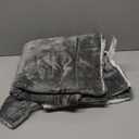 Elegant Comfort Reversible, Solid Sherpa Throw Blanket, All-Season Blanket- Super Soft, Cozy and Plush- Decorative Throw, Perfect for Lounging, 50 x 60 inches, Sherpa Throw Gray