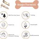 Neem Stick for Dog Chew, 100% Organic, Natural Toothpaste, Teething, Dental Care, (Medium Dog 22-44LBs, Pack of 3 Pieces)