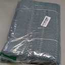 Jaipur art & Rugs Organic Cotton Yoga Mat - Eco-Friendly Hand-Woven Rug - Non Slip & Thick (24x72x5mm) for Everyday Fitness at Home - Comfortable Extra-Long (Dark Green)