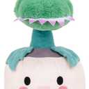 Russ Greenhouse 12-Inch Ghost Venus Flytrap Plush - Ultrasoft Official Jazwares Plush - Ages 3+