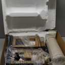 23.75" Farmhouse Dual USB Charging Ports 3-Way Dimmable Touch Control Table Lamp with Nightlight Vintage Modern Lamps for Living Room Bedroom (Wood - Set of Two)