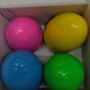 Easter Basket Stuffers Essentials, Easter Egg Fillers - 4PCS Prefilled Easter Eggs with Parachute Toys for Teens Kids Boys & Girls, Easter Party Favors Gifts, Egg Hunt, Treasure Box Toys for Classroom