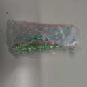 25 Pcs Pastel Candy Christmas Ornaments 5.25' Pastel Icicle Decoration for Christmas Tree Candy Crystal Tree Hanging Decor Land Party Supply Acrylic Clear Drop for Xmas Winter Decoration