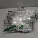 Shower Caddy Hanging, Anti-Swing Over Head Shower Caddy Rustproof with Hooks for Towels, Sponge and More, Matte Black