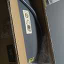 GLAHODEN Retractable Garden Hose Reel 5/8 in x 100 ft Metal Bracket, 2025 Upgraded Dual Ratchet Lock UV & Freeze Protection Brass Seal Slow Retraction Anti-Tangle Hose 180Swivel