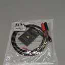 SKW Audiophiles Lock RCA Cable 2RCA Male to 2RCA Male HiFi System Interconnect Cable with Diameter 8mm 4.9ft/1.5M