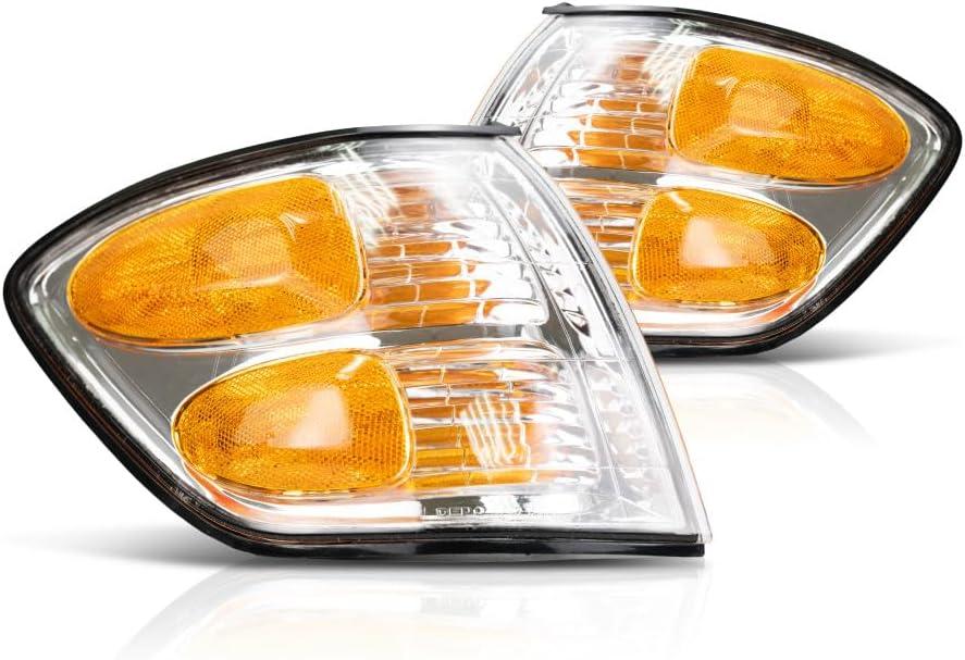 For Toyota Sequoia 2001-04/Tundra Double Cab 2000-2004 Signal Light Assembly Pair Driver and Passenger Side DOT Certified TO2530143 TO2531143